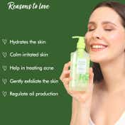 THE LOVE CO. Tea Tree Aloe Gel Natural Soothing And Hydrating Solution (250ml)