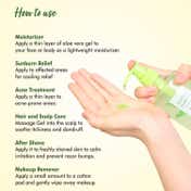 THE LOVE CO. Tea Tree Aloe Gel Natural Soothing And Hydrating Solution (250ml)