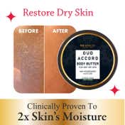 THE LOVE CO. Luxury Oud Accord Body Butter Deep Moisturization With Pure Shea Butter (200g)