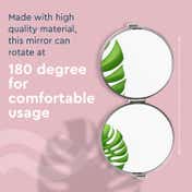 GUBB Dual Pocket Mirror with 5x Magnification (60 g)