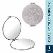GUBB Dual Pocket Mirror with 5x Magnification (60 g)