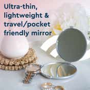 GUBB Dual Pocket Mirror with 5x Magnification (60 g)