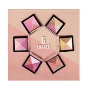 Swiss Beauty Baked Blusher & Highlighter Palette - Shade 2 (7 g)