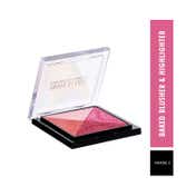 Swiss Beauty Baked Blusher & Highlighter Palette - Shade 2 (7 g)