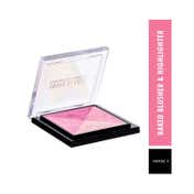 Swiss Beauty Baked Blusher & Highlighter Palette - Shade 3 (7 g)