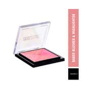 Swiss Beauty Baked Blusher & Highlighter Palette - Shade 4 (7 g)