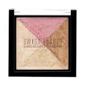 Swiss Beauty Baked Blusher & Highlighter Palette - Shade 5 (7 g)