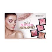 Swiss Beauty Baked Blusher & Highlighter Palette - Shade 5 (7 g)