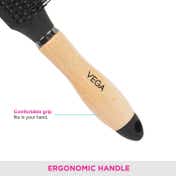 Vega Flat Hair Brush India's No.1 Hair Brush Brand for Men & Women (H3-FB) (116 g)
