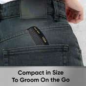 Vega Beard Comb for Men Pocket size Comb for Hair Groom your Beard (HMBC-166) (10 g)