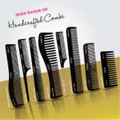 Vega Tortoise Shell Pattern Half Curve Graduated Dressing Hair Comb for Men & Women HMBC -402 (19 g)
