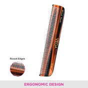 VEGA Handcrafted Pocket Hair Comb for Men & Women Detangling Daily Grooming (HMC-120)