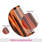 Vega Moon Dressing Hair Comb India's No.1 Hair Comb Brand for Men and Women (HMC-25) (14 g)