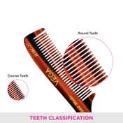 Vega Grooming Hair Comb Handmade India's No.1 Hair Comb Brand for Men and Women (HMC-27) (12 g)