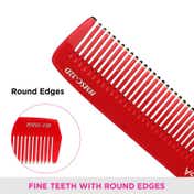 Vega Handmade Spectra Dual Color -Graduated Dressing Hair Comb for Men and Women (HMSC-32D) (25 g)