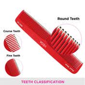 Vega Handmade Spectra Dual Color -Graduated Dressing Hair Comb for Men and Women (HMSC-32D) (25 g)