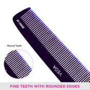 Vega Handmade Spectra Dual Color-Graduated Dressing Hair Comb for Men and Women (HMSC-42) (40 g)