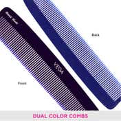 Vega Handmade Spectra Dual Color-Graduated Dressing Hair Comb for Men and Women (HMSC-42) (40 g)