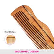Vega Grooming Wooden Comb, (HMWC-04)