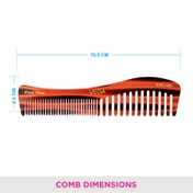 Vega Handmade Shampoo Hair Comb for Men and Women All Hair Types (HMC-48D) (39 g)