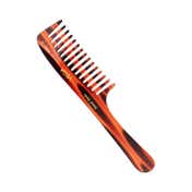 Vega Shampoo Hair Comb with Tortoise Shell Pattern for Men and Women (HMC-74) (56 g)
