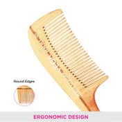 Vega Handmade Boutique Wooden Hair Comb for Men and Women (HMWC-06) (39 g)