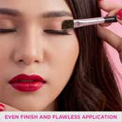 Vega Professional Collection Deer Foot Makeup Brush for Blending Eye Shadows (PB-12) (22 g)