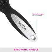 Vega Mini Cushioned Hair Brush for Men & Women All Hair Types (R7-CB) (85 g)