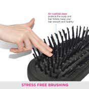 Vega Mini Cushioned Hair Brush for Men & Women All Hair Types (R7-CB) (85 g)