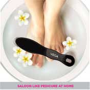 Vega Curve Emery Foot File, (PD-21)