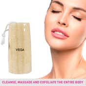 Vega Basic Hand Loofah Body Sponge & Scrubber for Men & Women (NBA 4-1) (35 g)