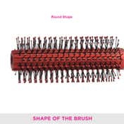Vega Round Hair Brush for Adding Curls & Volume in Hair for Men and Women (E9-RB) (98 g)