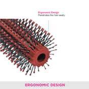 Vega Round Hair Brush for Adding Curls & Volume in Hair for Men and Women (E9-RB) (98 g)