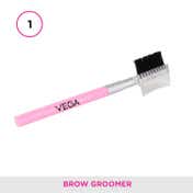 Vega Eyelash & Brow Set of 3 Tools (EBS-01) (71 g)