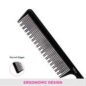 Vega Tail Hair Comb Rat Tail Comb Long Head with Long Tail for Men and Women (1222) (15 g)