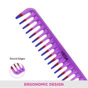 Vega Detangling Comb (1 Row), (1266)
