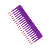 Vega Lilac Shampoo Comb India's No.1 Hair Comb Brand for Detangling Hair Purple (1268) (32 g)