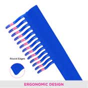 Vega Shampoo Comb India's No.1 Hair Comb Brand with Wide Tooth Blue (1269) (32 g)