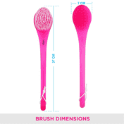 VEGA Bath Brush Body & Back Scrubber for Men & Women Back Brush for Dead Skin Removal (BA-1/1N)