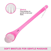 VEGA Bath Brush Body & Back Scrubber for Men & Women Back Brush for Dead Skin Removal (BA-1/1N)