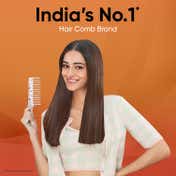 Vega Bloomy Shampoo Hair Comb India's No.1 Hair Comb Brand for Men and Women (DC-1268H) (36 g)