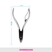VEGA Cuticle Nipper for Nail Care Manicure & Pedicure Tool for Women & Men (CN-01)