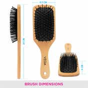 Vega Premium Collection Wooden Paddle Hair Brush for Men & Women (E2-PB) (152 g)