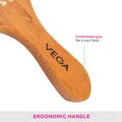 Vega Wooden Bristle Paddle Hair Brush India's No.1 Hair Brush Brand for Men & Women (E2-PBB) (84 g)