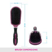 Vega Cushioned Hair Brush India's No.1 Hair Brush Brand for Men & Women (E6-CB) (110 g)