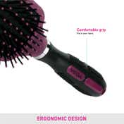 Vega Cushioned Hair Brush India's No.1 Hair Brush Brand for Men & Women (E6-CB) (110 g)
