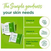 Simple Kind To Skin Micellar Cleansing Wipes (Pack Of 2 ) Combo