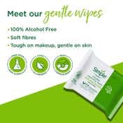 Simple Kind To Skin Micellar Cleansing Wipes (Pack Of 2 ) Combo
