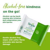 Simple Kind To Skin Micellar Cleansing Wipes (Pack Of 2 ) Combo