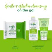 Simple Kind To Skin Micellar Cleansing Wipes (Pack Of 2 ) Combo
